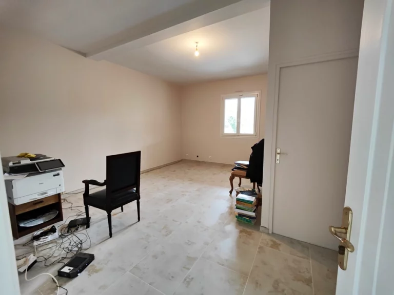 Peinture intérieure de la chambre - Grande maison à Libourne - Le Peintre Aquitain
