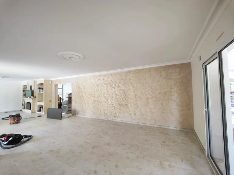 Peinture d'impression sur le mur du salon - Grande maison à Libourne - Le Peintre Aquitain